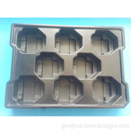 PS Blister Tray for Electronics Parts, Customized Designs are Accepted, Can be Any Size
